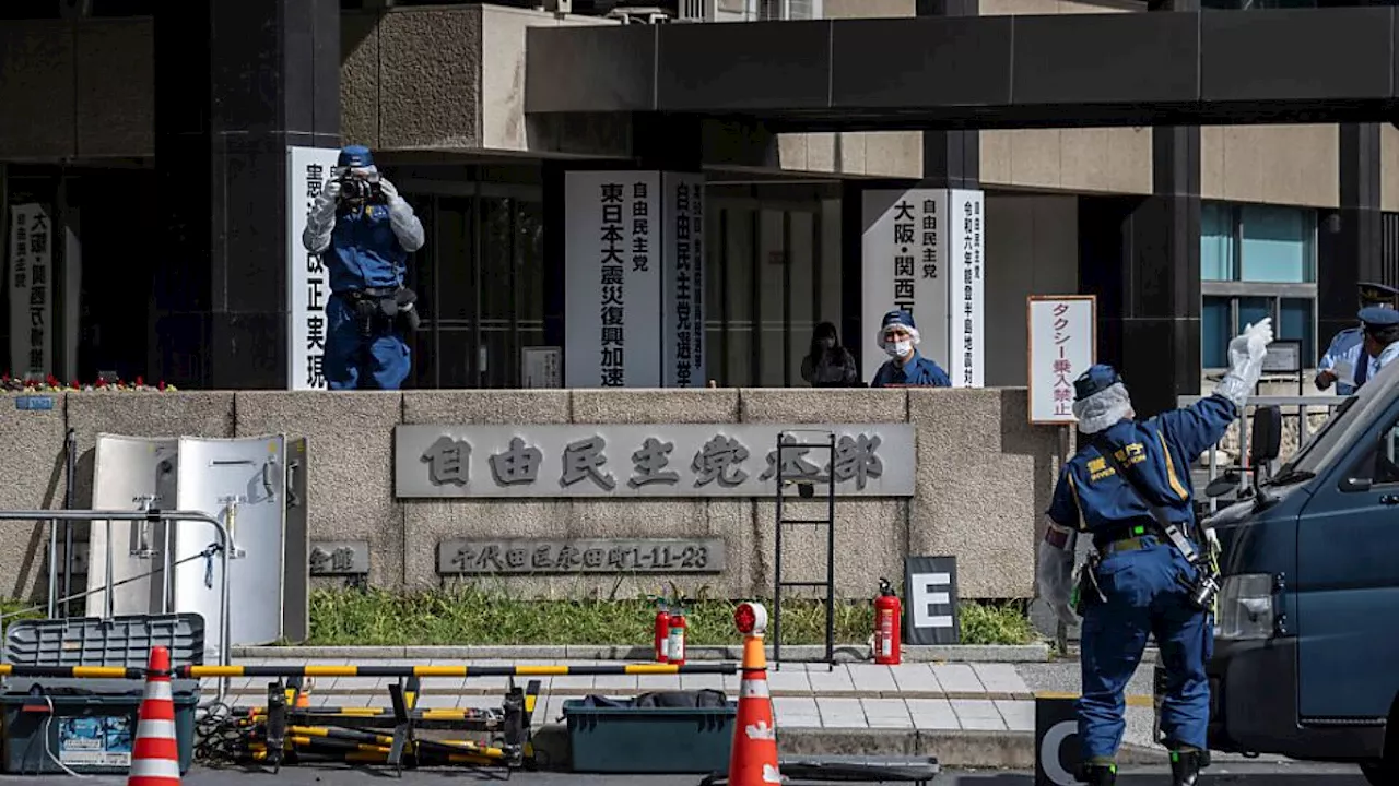 Anschlag auf Zentrale von japanischer Regierungspartei