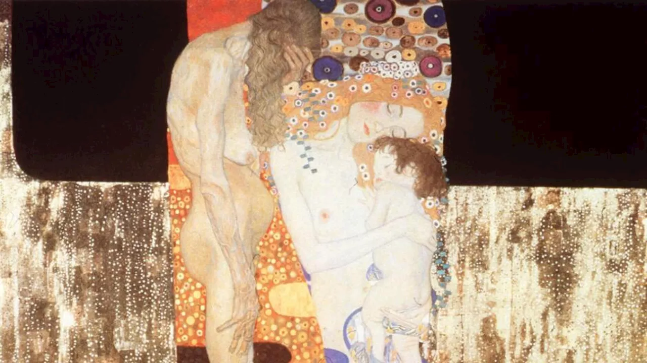 Klimt nutzte Gold und Platin für 'Drei Lebensalter der Frau'