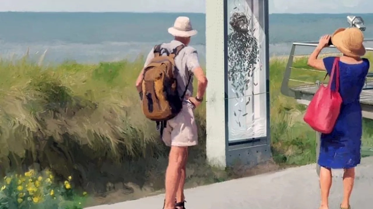 Monument in Egmond aan Zee herdenkt geallieerde en Duitse vliegeniers