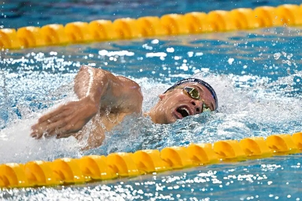 Natation: Marchand remporte le 200 m 4 nages à Shanghai, record de France amélioré