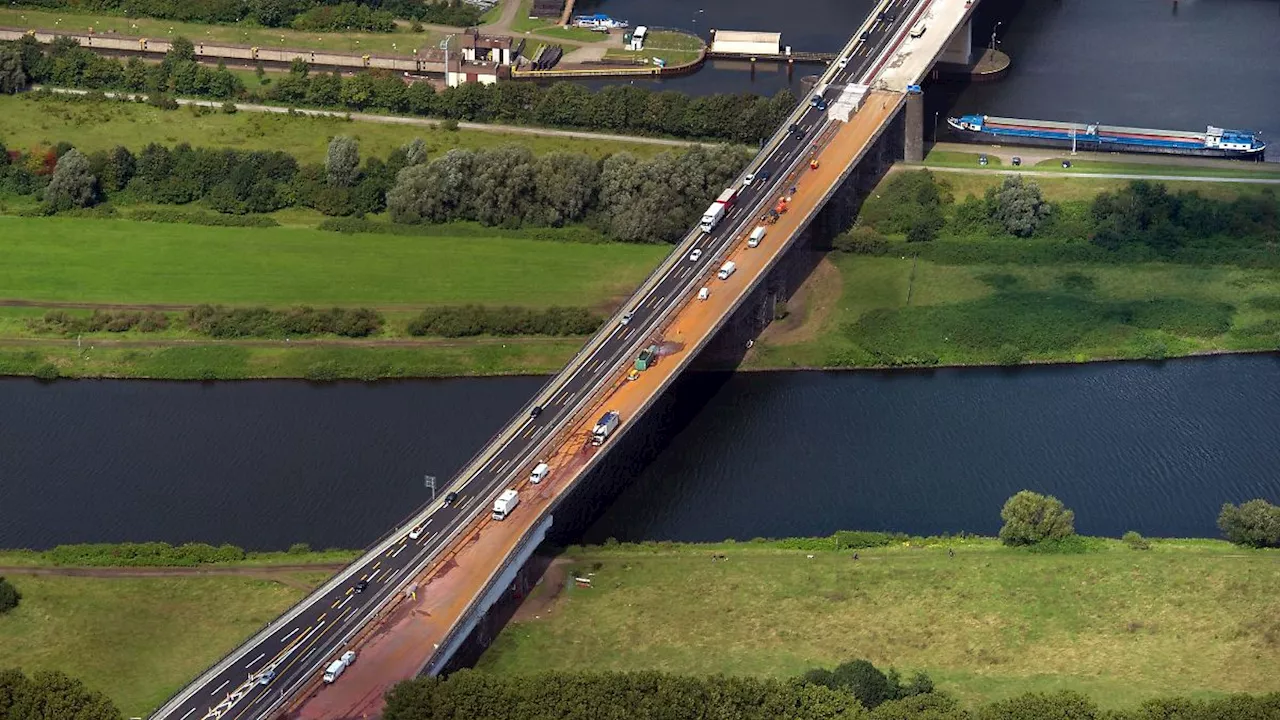 Nordrhein-Westfalen: Kreise: Verbot für Schwertransporte auf A59-Brücke