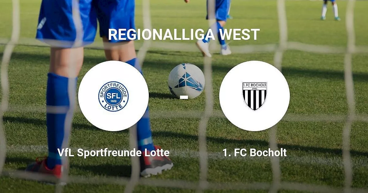 1. FC Bocholt verliert gegen VfL Sportfreunde Lotte