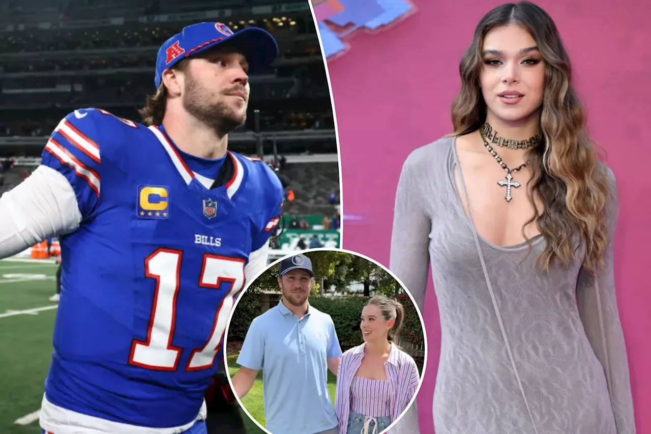 How Josh Allen and Hailee Steinfeld overcame 'bad omen' Christmas gift