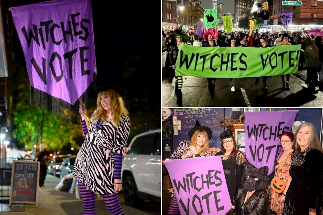  NYC's political witches will 'cast spells for cast ballots' at Village Halloween Parade