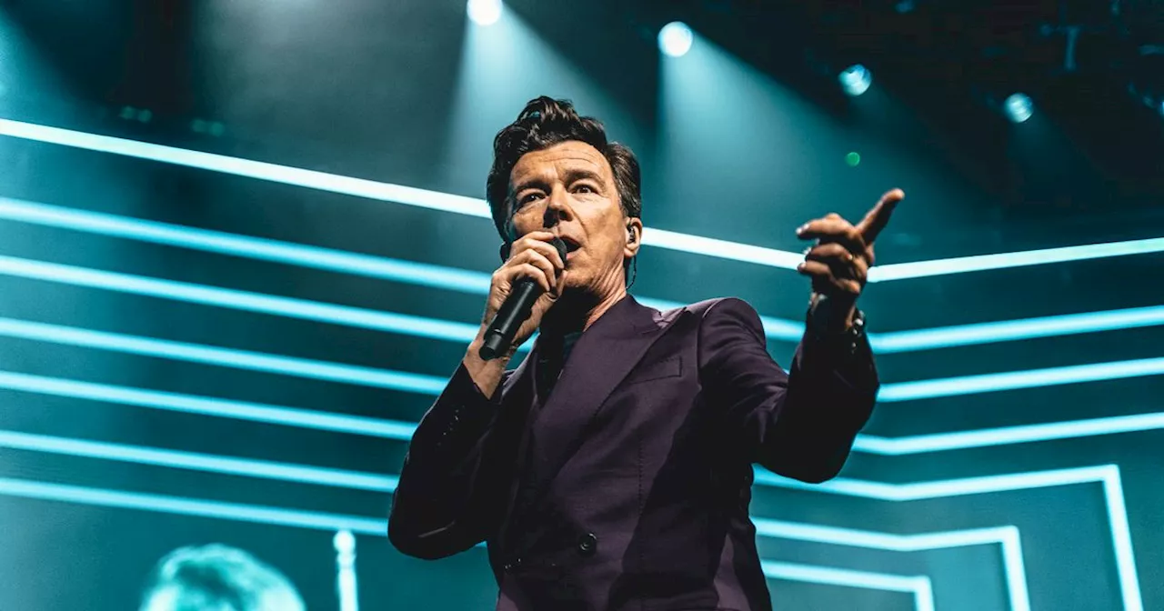 Rick Astley breaks down in tears on stage as he makes heartbreaking confession