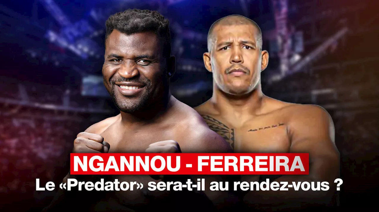 Francis Ngannou revient face au champion PFL Renan Ferreira