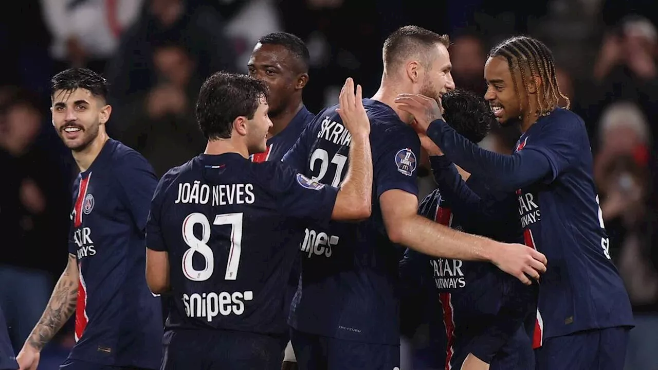 Ligue 1. Le PSG domine le RC Strasbourg et recolle à l’AS Monaco en tête du championnat