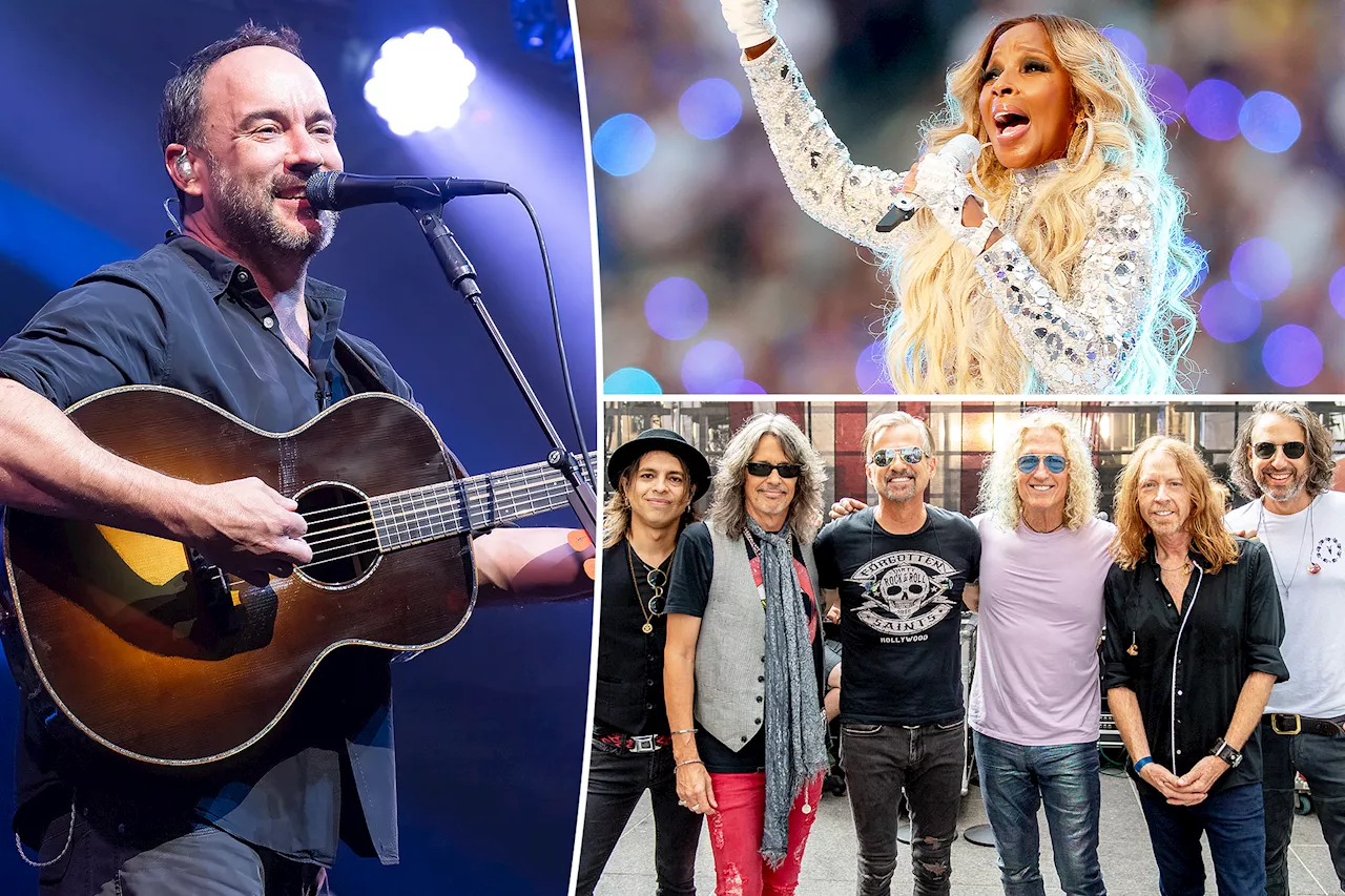 Dave Matthews Band, Mary J. Blige, and Foreigner send fans into a frenzy ahead 2024 Rock & Roll Hall of Fame honors