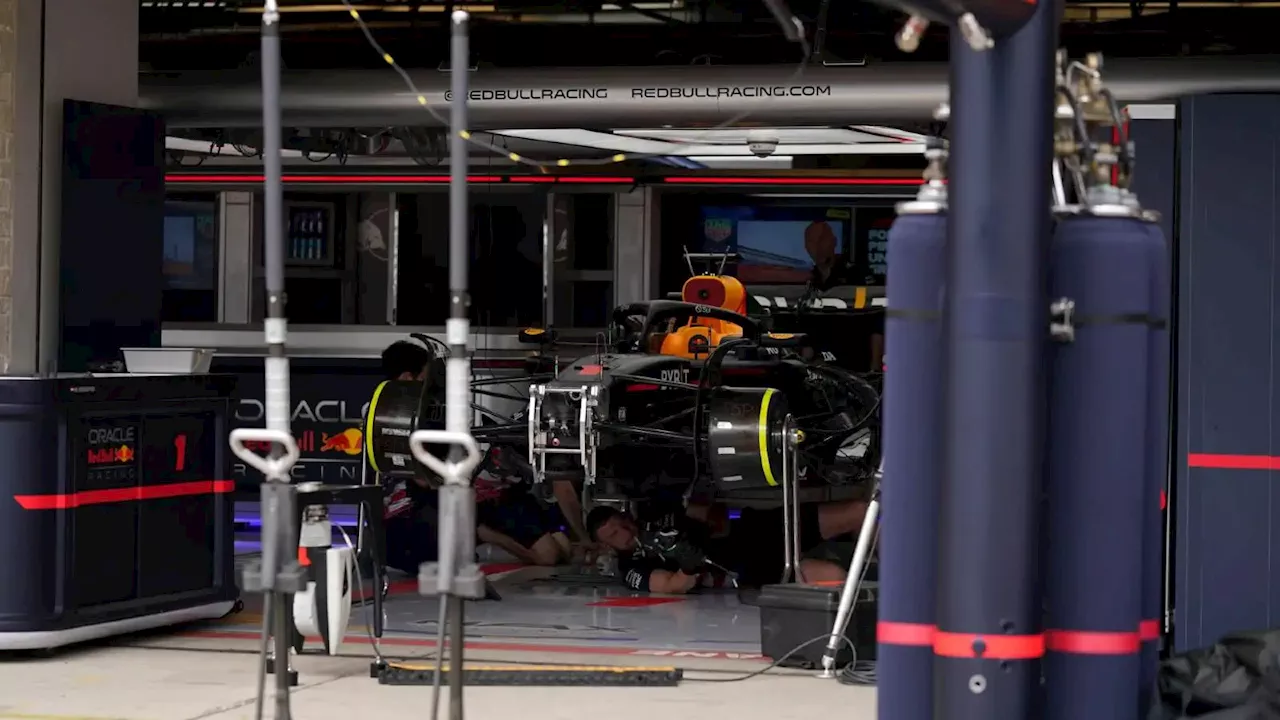 Red Bull perform FIA demonstration of bib ride height device in Austin paddock