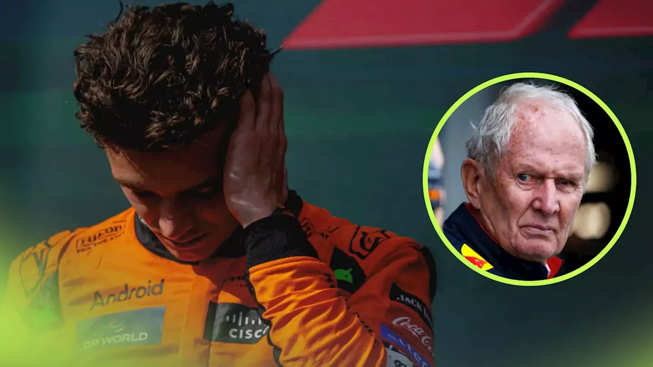 Zak Brown slams Helmut Marko over 'disappointing but not surprising' Lando Norris comments