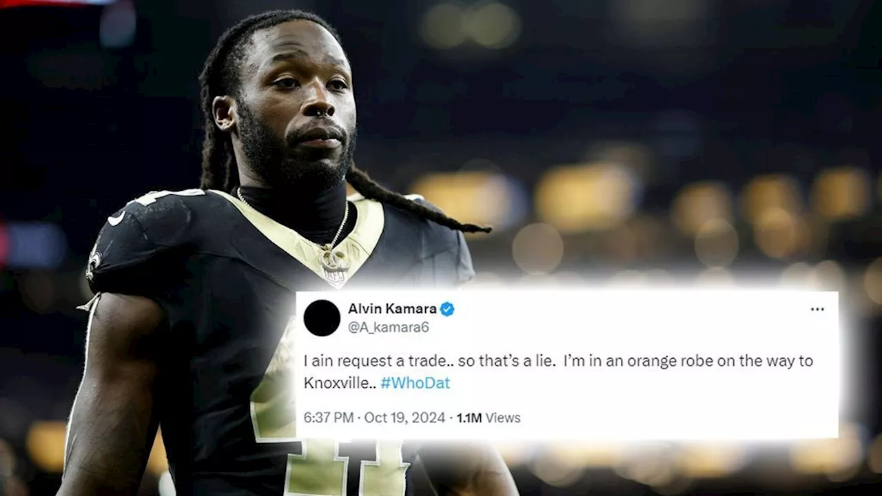 NFL-Stars auf Social Media: 'Das ist eine Lüge' - Alvin Kamara bestreitet Trade-Anfrage