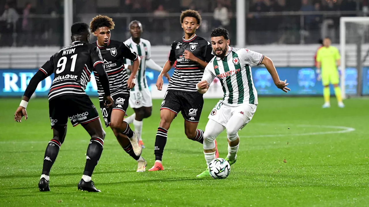 Ligue 2: le but incroyable et à l'aveugle de Ryad Hachem pour le Red Star