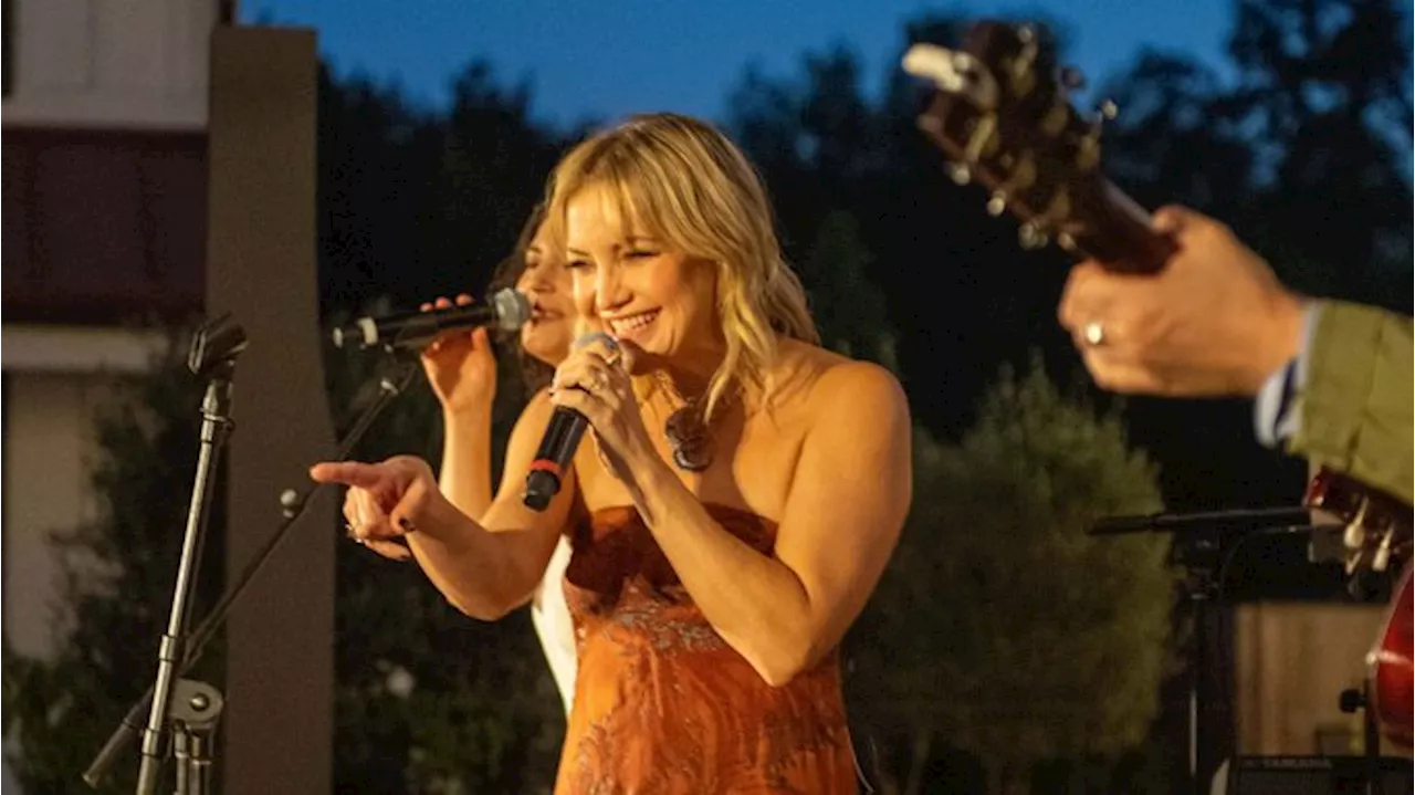 Kate Hudson Opens New Concert Series From Mercedes-Benz and Auberge Resorts