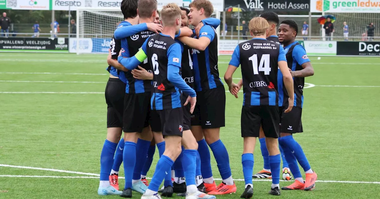 Veel goals, maar geen winnaar bij ACV-Jong Almere City FC