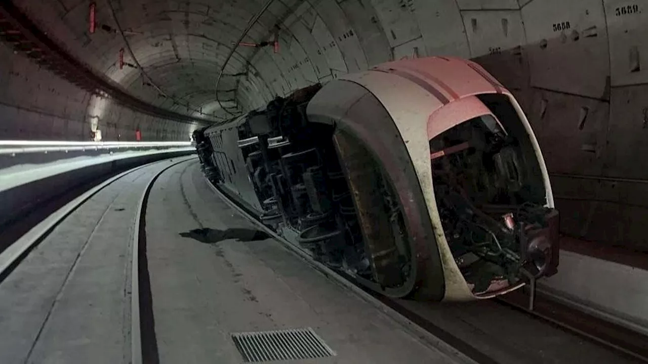 El descarrilamiento de un tren provoca el corte de circulación de trenes AVE entre las estaciones de Atocha y Chamartín