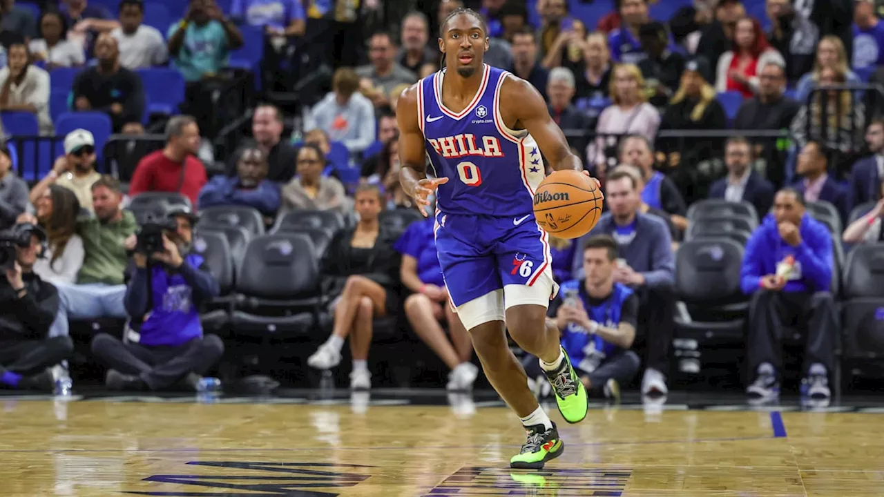 76ers’ Tyrese Maxey Leaves Matchup vs Magic With Injury