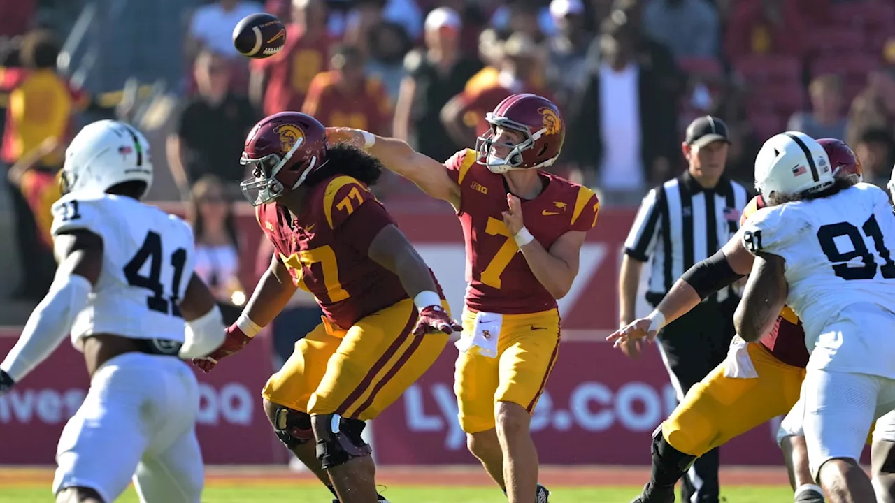 Can USC Trojans Quarterback Miller Moss Regain Passing Attack Against Maryland?