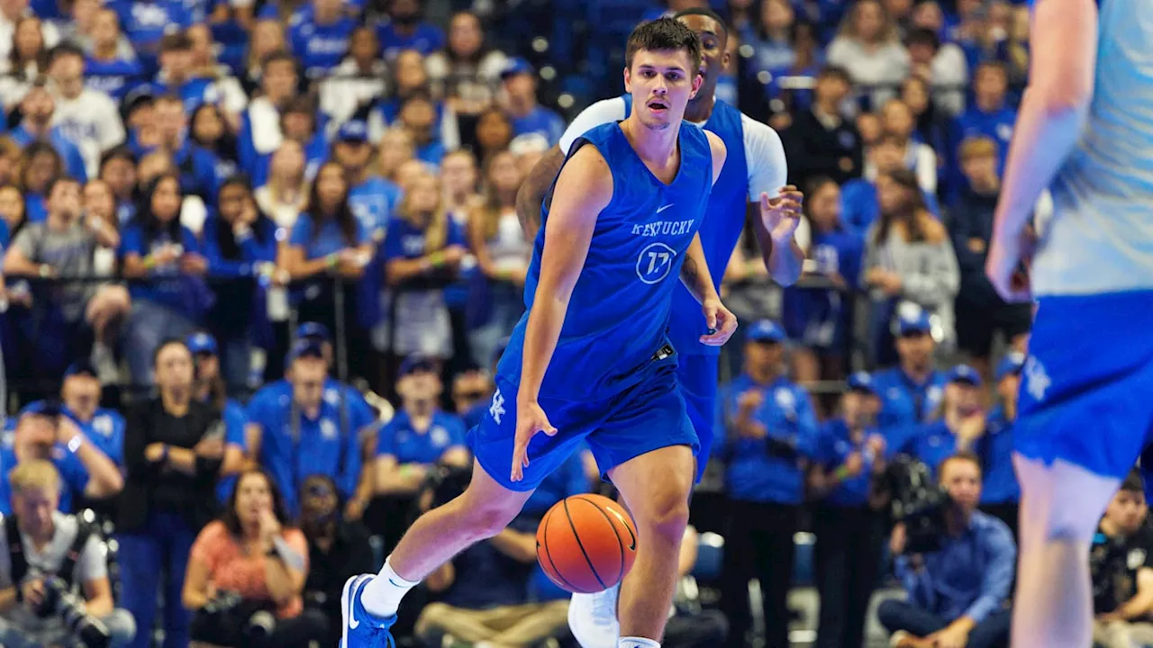 Mark Pope gave an injury update on Kerr Kriisa after the Blue-White Game