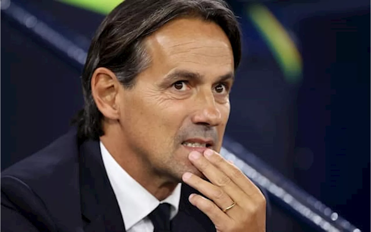 Inzaghi: 'Ci vorrà una grande Inter contro la Roma'