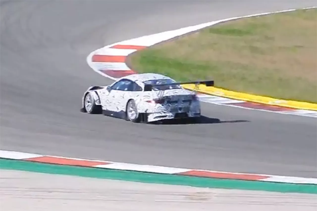 Erwischt: Neuer Porsche 911 GT3 R im Test (Video)