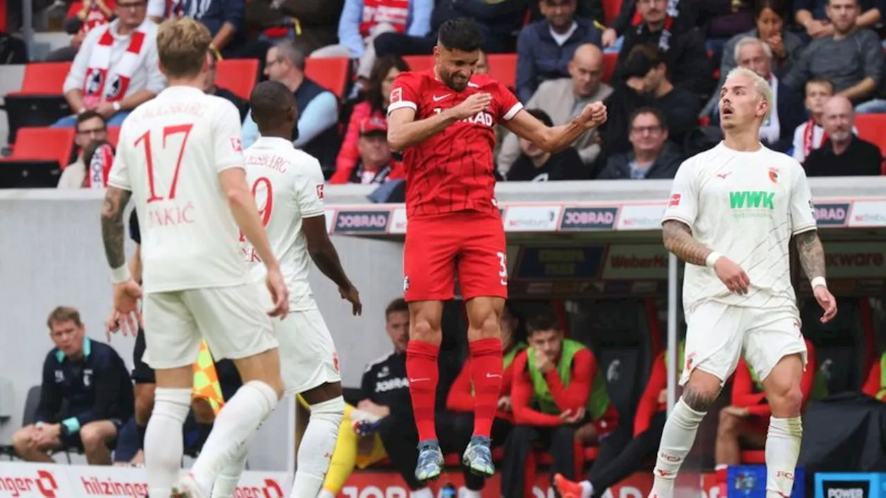 Fußball-Bundesliga: Freiburg besiegt Augsburg dank Tor-Rausch vor der Pause