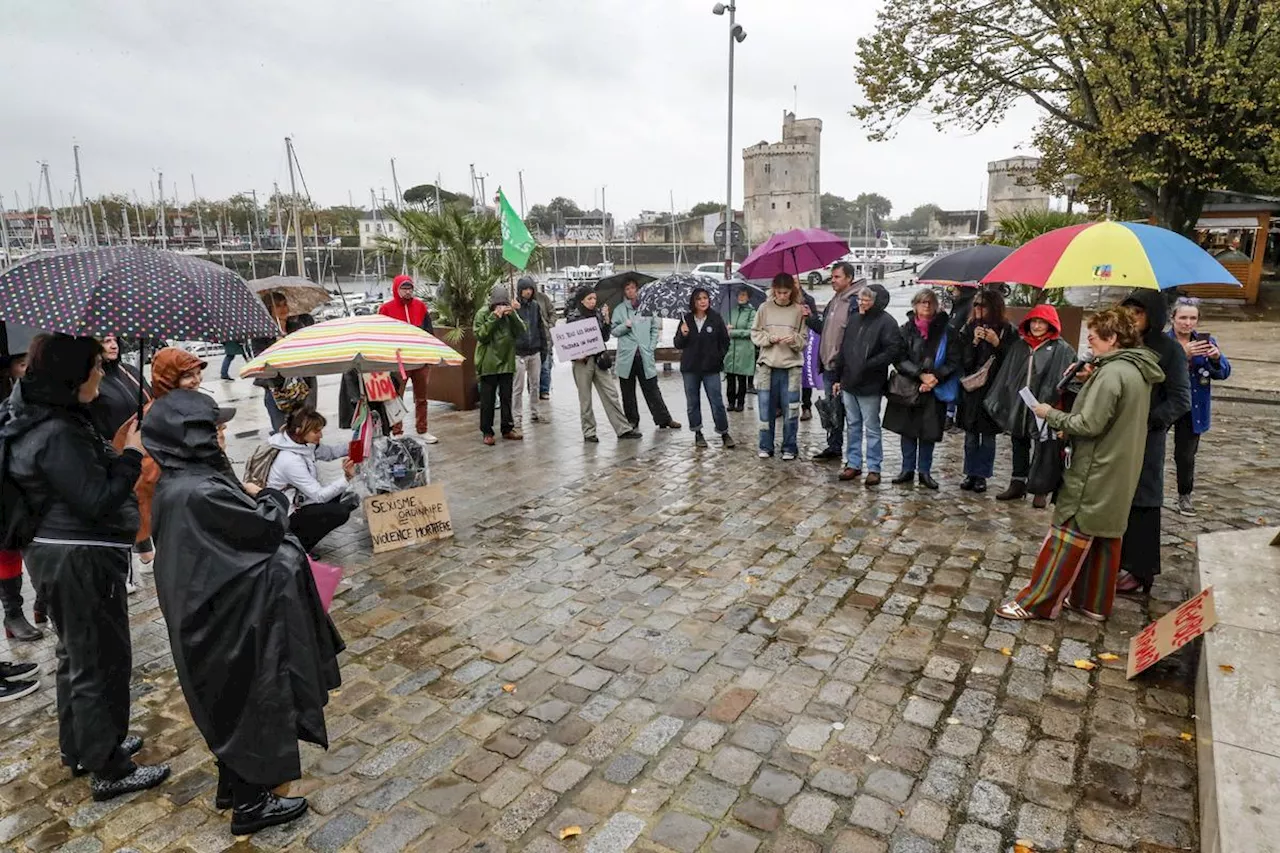 La Rochelle : ils se sont réunis pour manifester leur soutien à Gisèle Pelicot