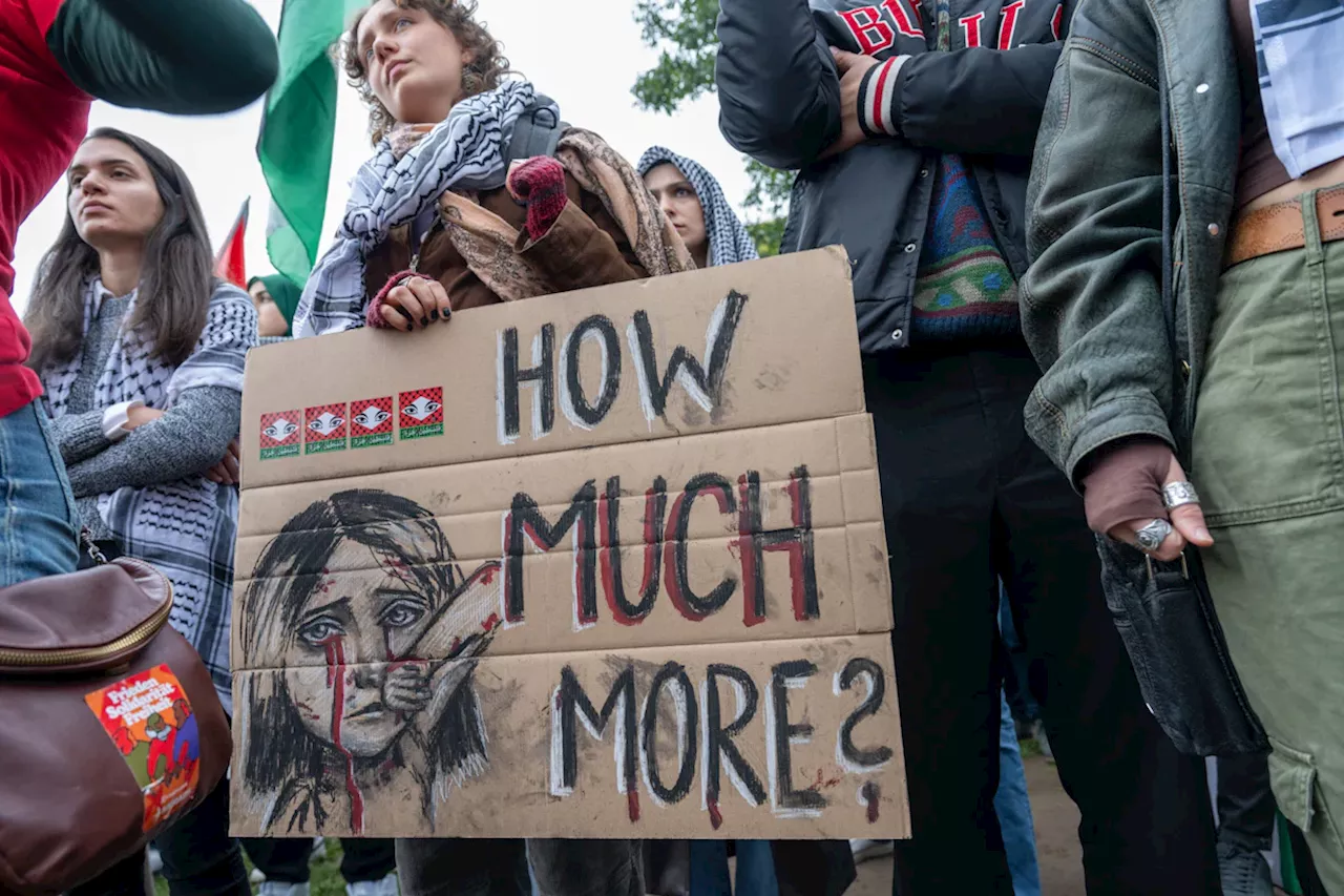 München: Proteste für und gegen Israel - Mehr als 1000 Menschen bei propalästinensischer Demo