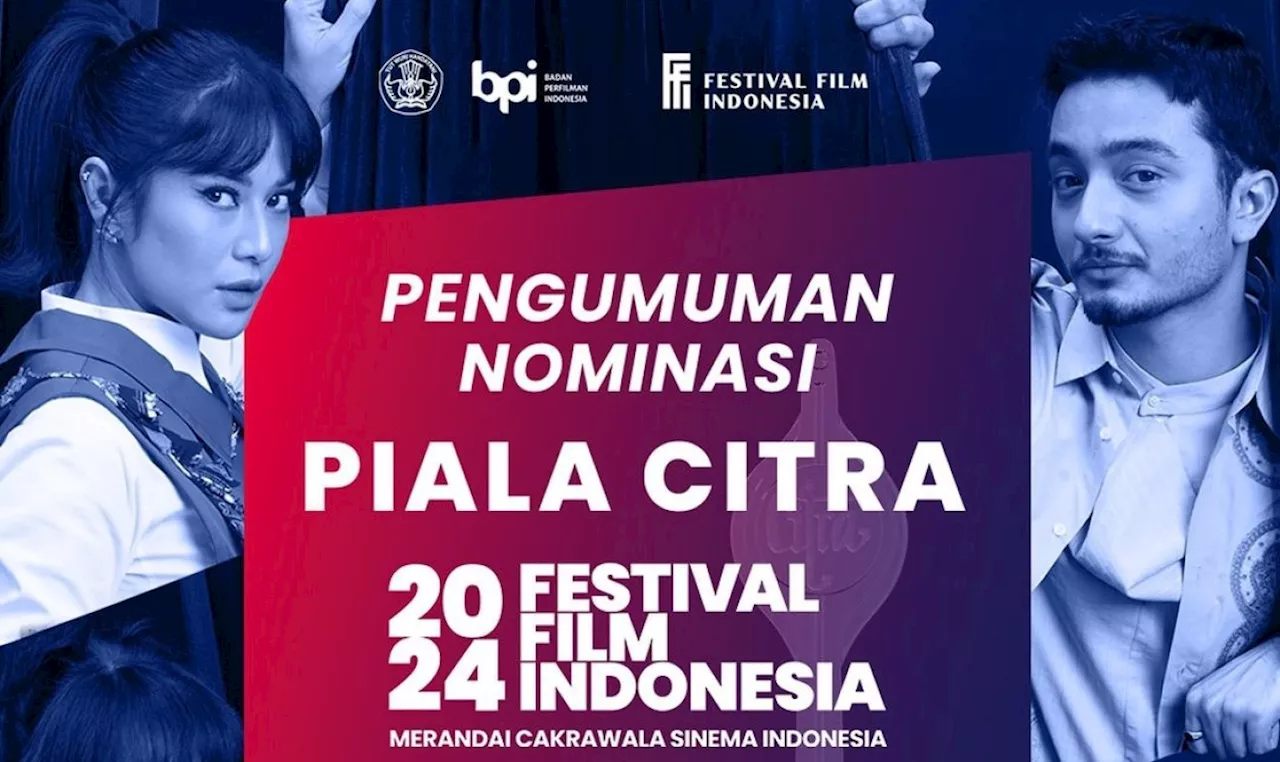 Daftar Lengkap Nominasi Piala Citra FFI 2024, Siksa Kubur Paling Banyak!