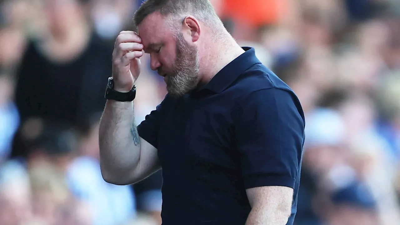 Wayne Rooney has afternoon from hell as he watches Plymouth crumble against managerless team at bottom of...