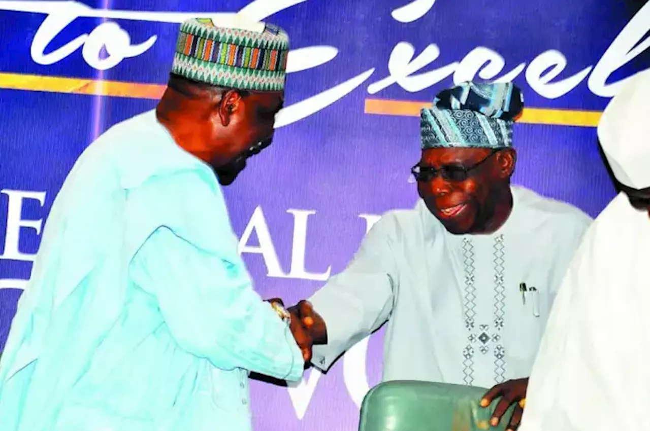 EXTRA: '90 no be joke' — Obasanjo jests at Gowon's birthday lecture