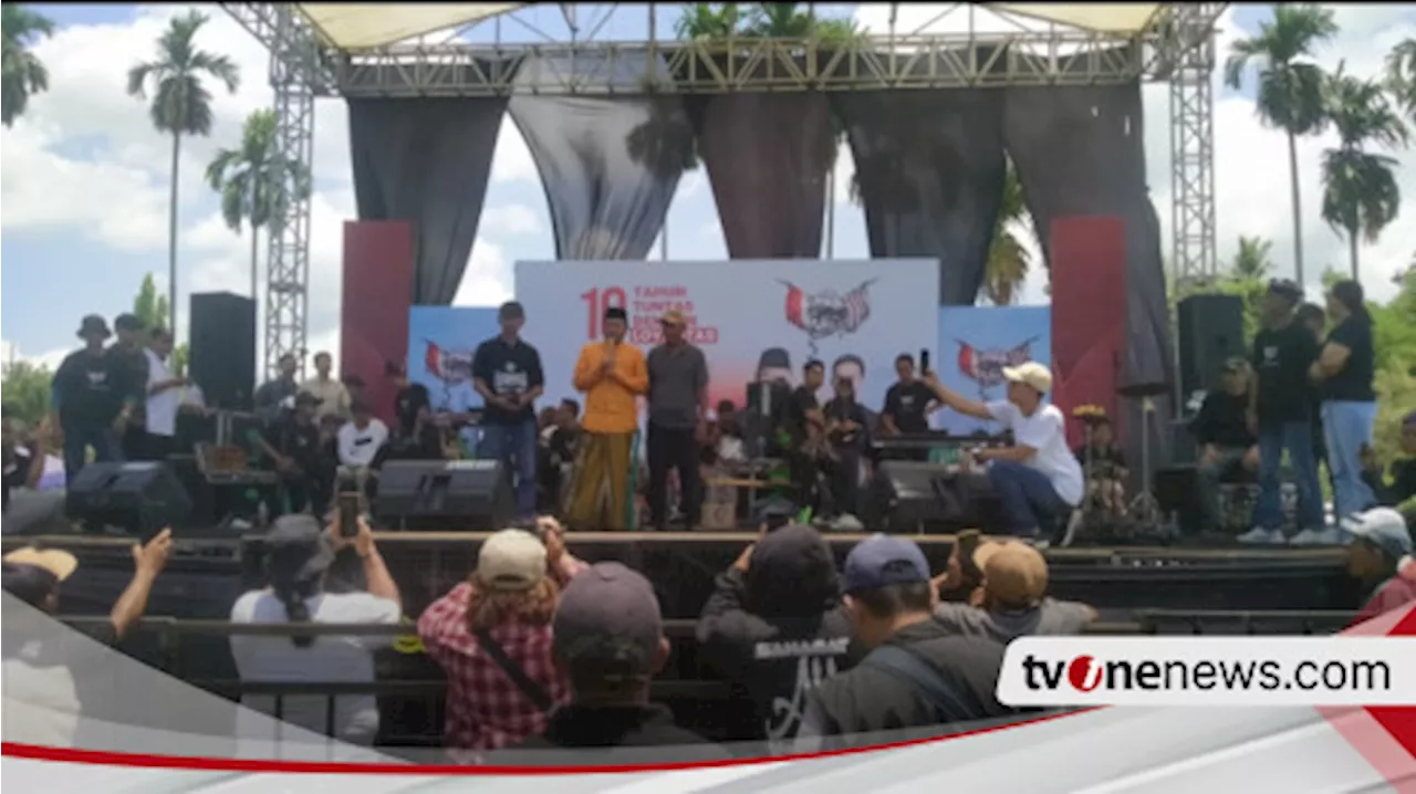 Relawan Rejo Semut Ireng Gelar Tasyakuran Pelantikan Prabowo Gibran di Banyuwangi