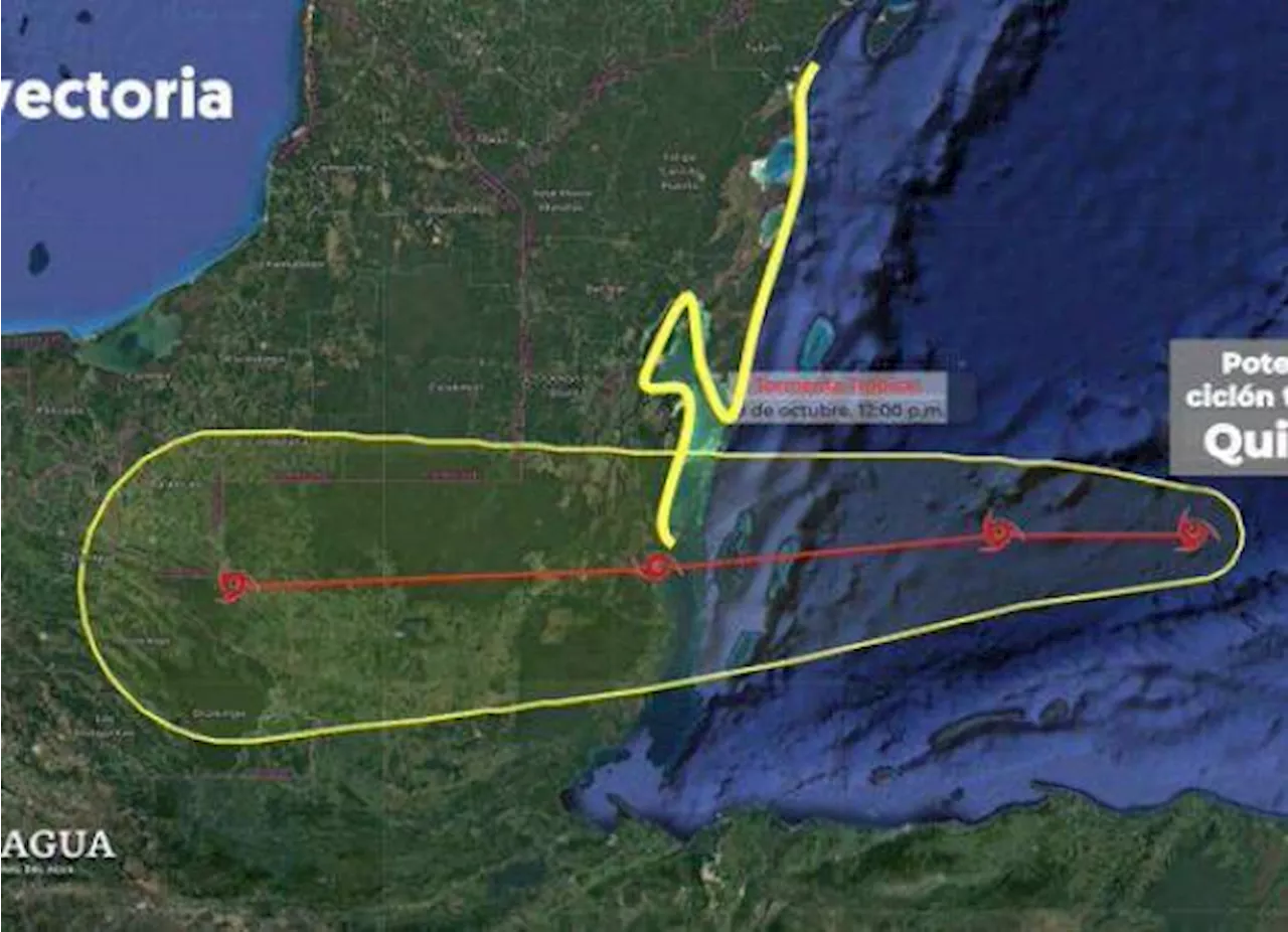 Potencial ciclón ‘Quince’ sería tormenta ‘Nadine’ en 24 horas: ¿Qué estados afectará, según Conagua?