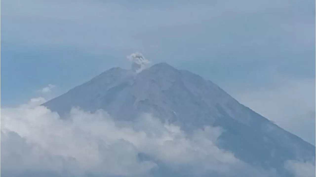 Gunung Semeru Erupsi, Tinggi Letusan Mencapai 700 Meter