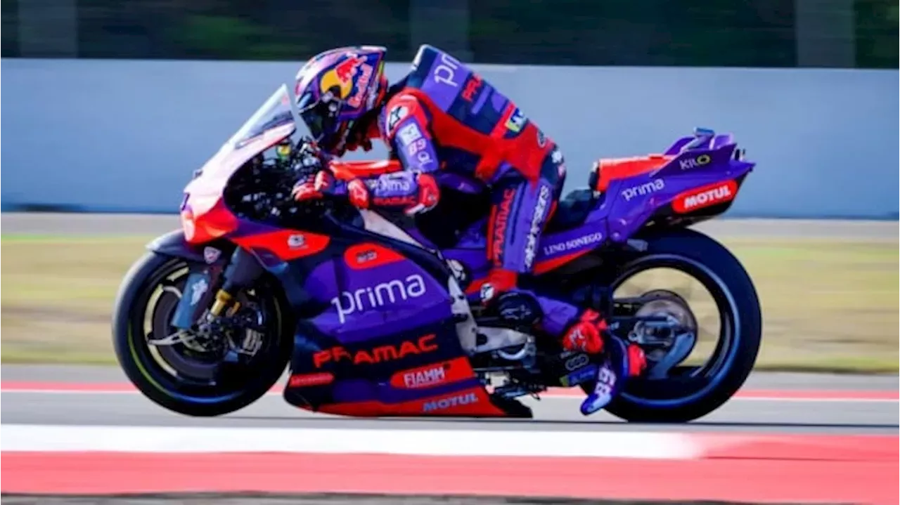 Martin Juara Sprint Race MotoGP Australia 2024, Marquez Podium