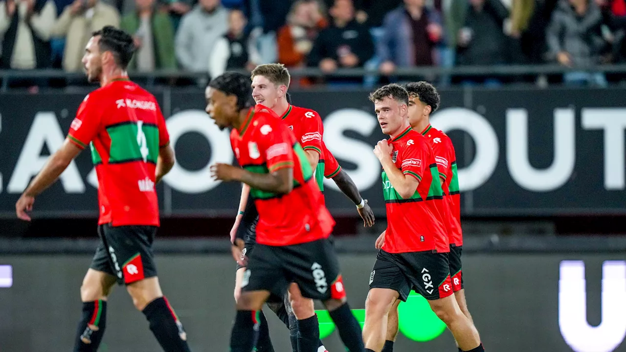 NEC wint aan de hand van Vito van Crooij en vergroot zorgen van sc Heerenveen