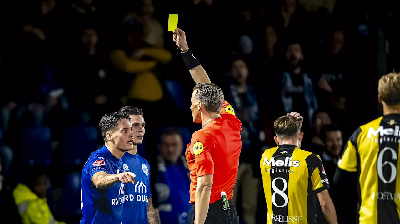 Speler Vitesse krijgt glas tegen hoofd gegooid tijdens FC Den Bosch-uit