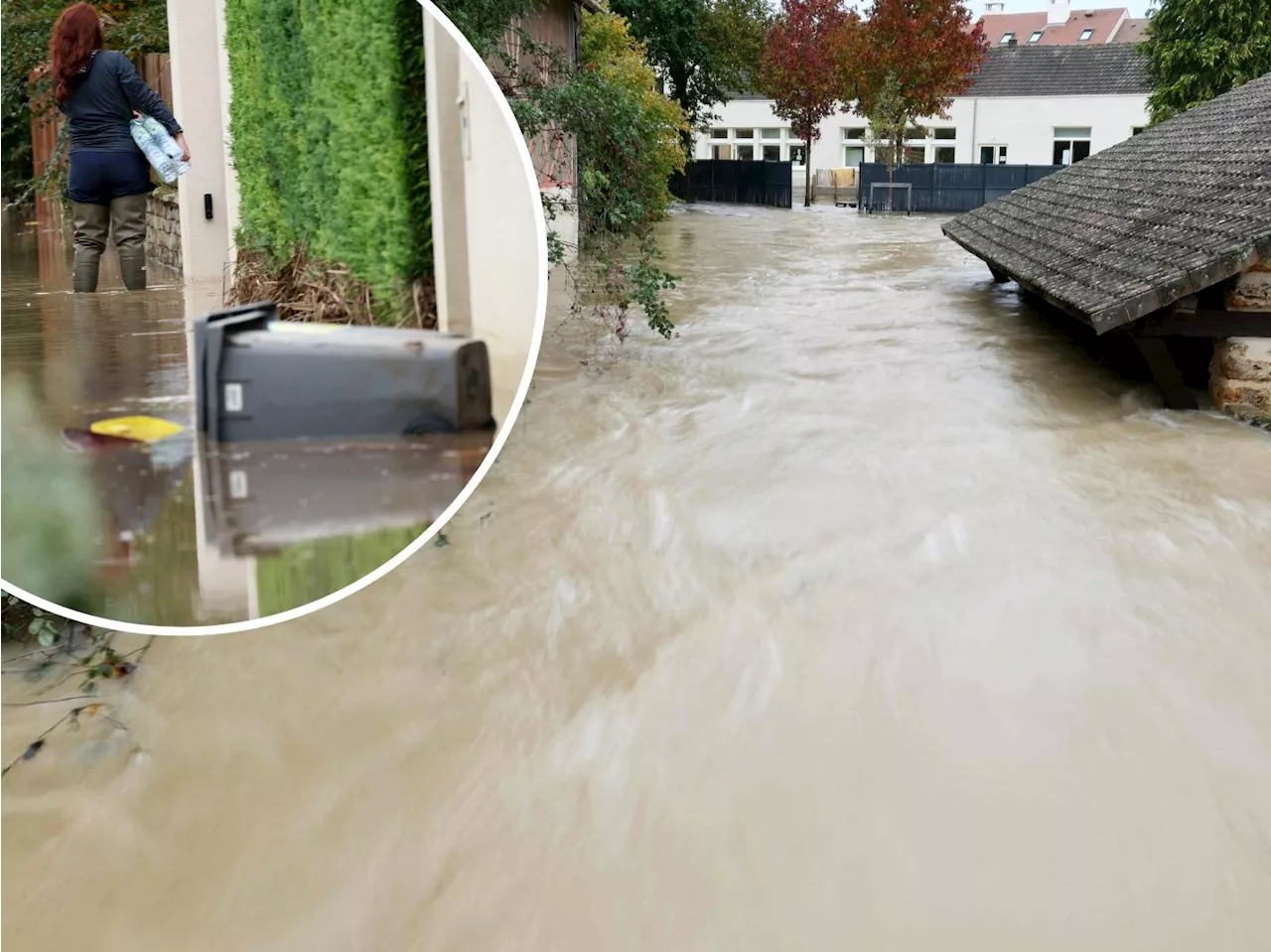 Nach massiven Überschwemmungen in Frankreich: Aufräumarbeiten in vollem Gange