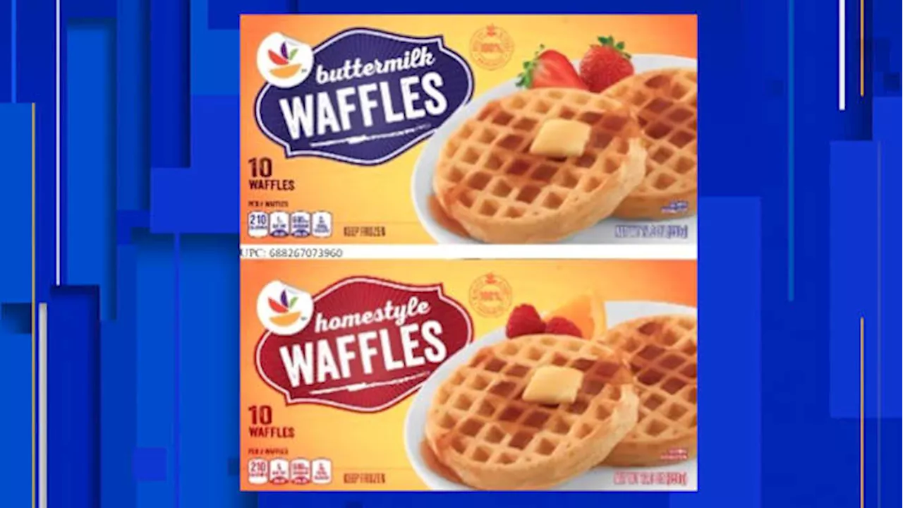 Hundreds of frozen waffle products recalled due to possible listeria contamination