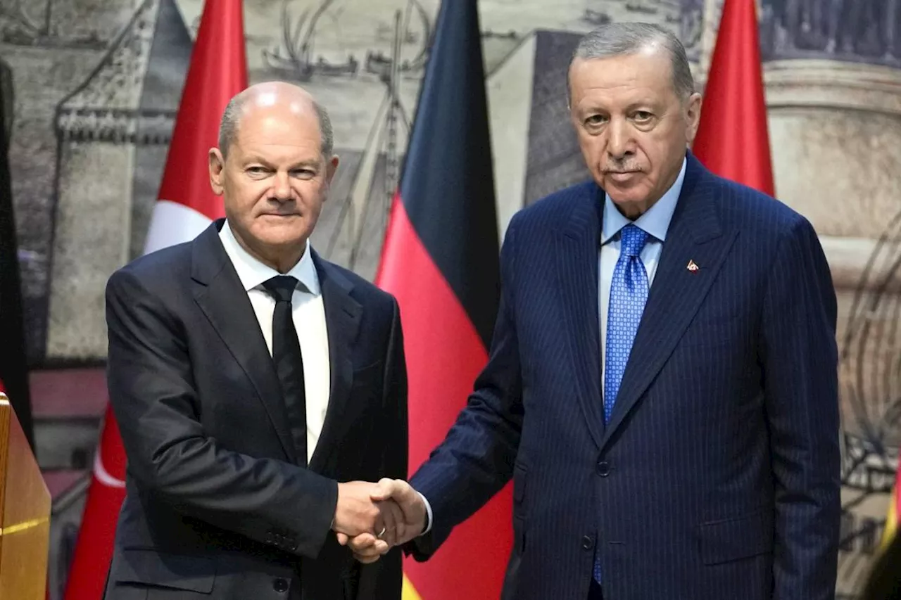 Turkey and Germany leaders meet in Istanbul and find many avenues of agreement. But not on Israel