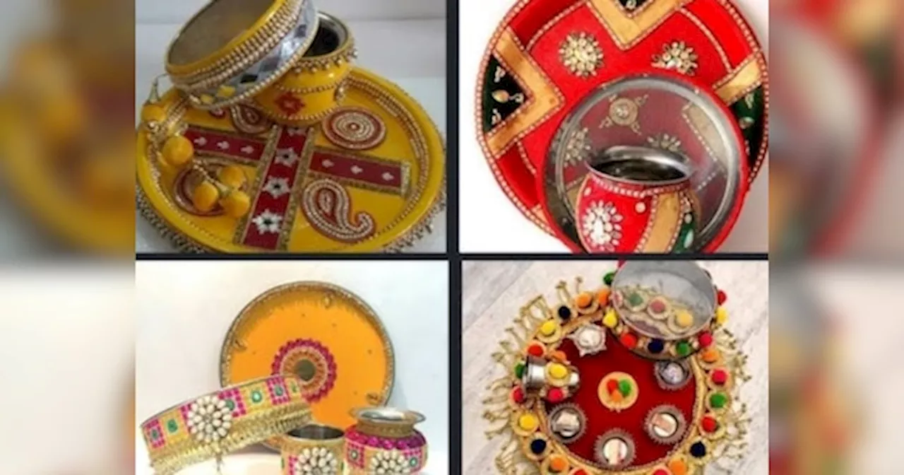 karwa chauth Thali Decoration 2024: करवा चौथ पर अपनी पूजा की थाली को ऐसे दें राजस्थानी टच, देखते रह जाएंगे लोग