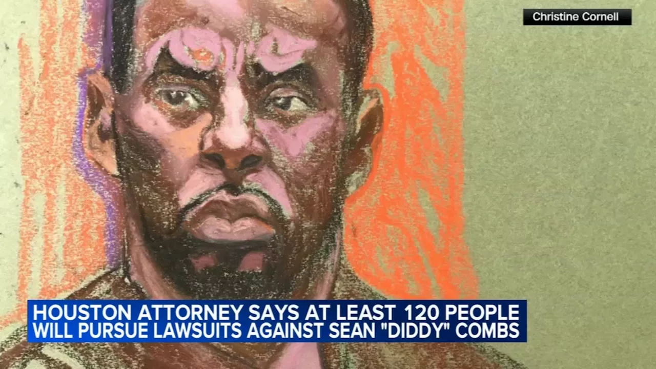 9-year-old among 120 victims in sex assault lawsuits against Sean 'Diddy' Combs, attorney says