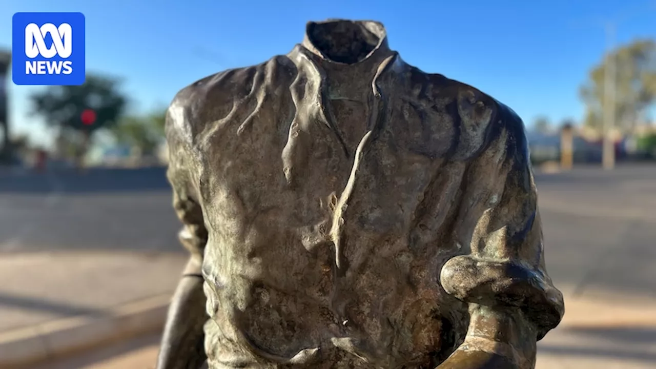 Police drop charges against man accused of beheading statue of Paddy Hannan in Kalgoorlie