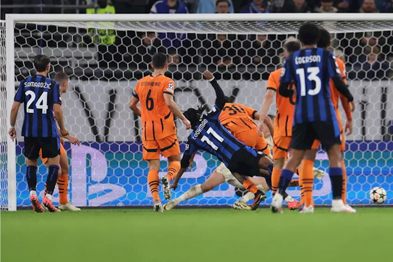 Champions League: l'Atalanta di Champions convince, 3-0 allo Shakhtar