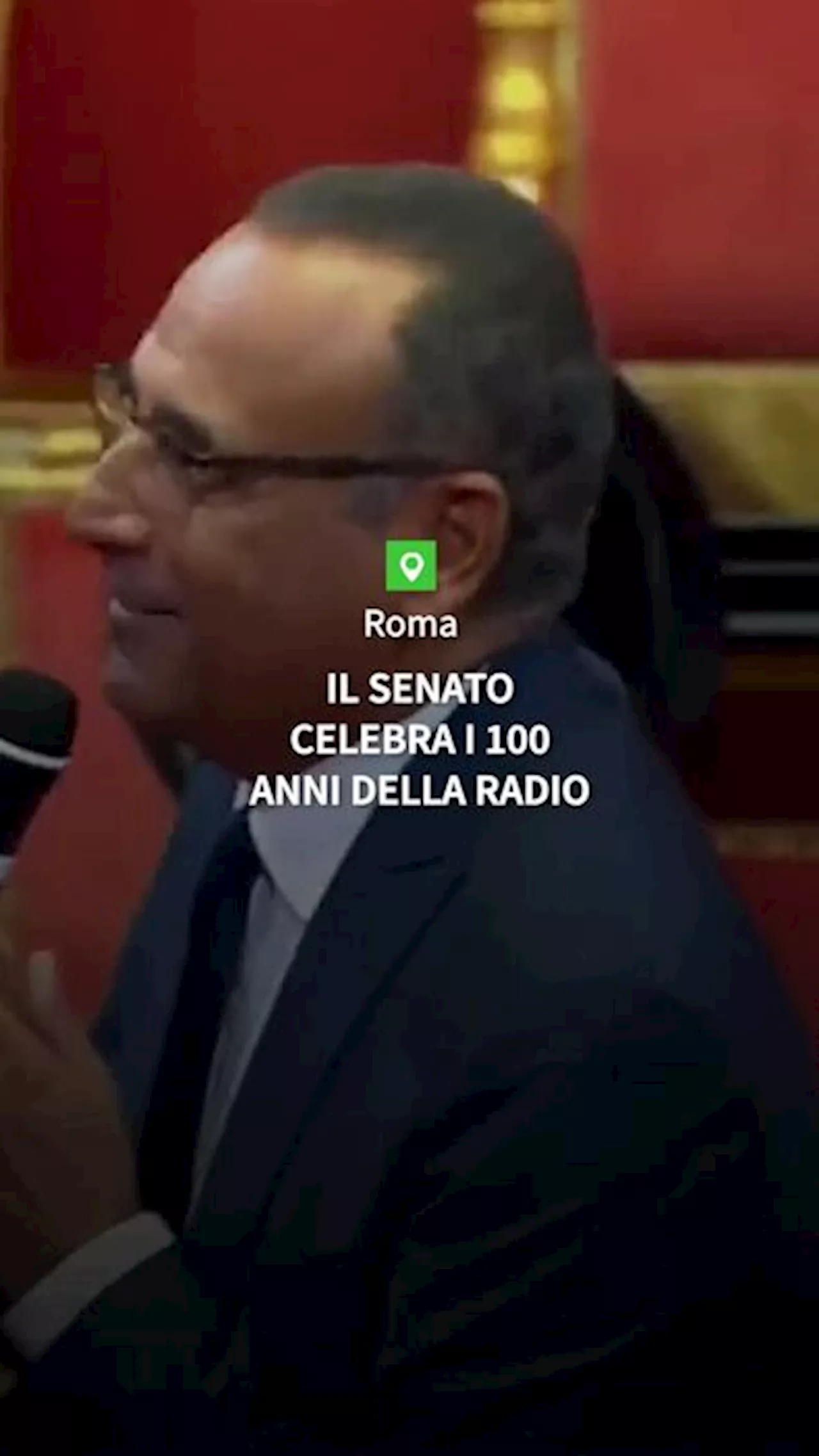 Il Senato celebra i 100 anni della radio