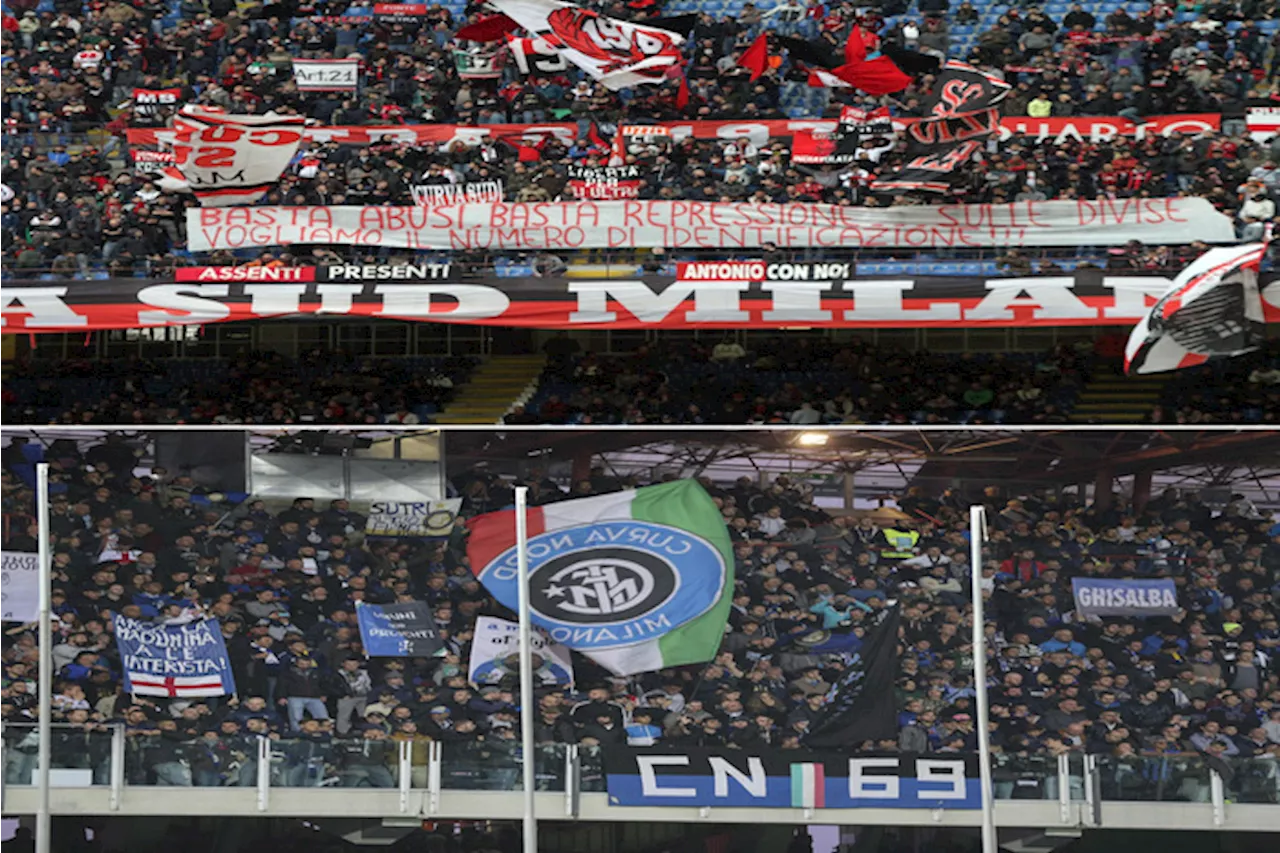 Ultrà milanisti e interisti non rispondono al gip di Milano