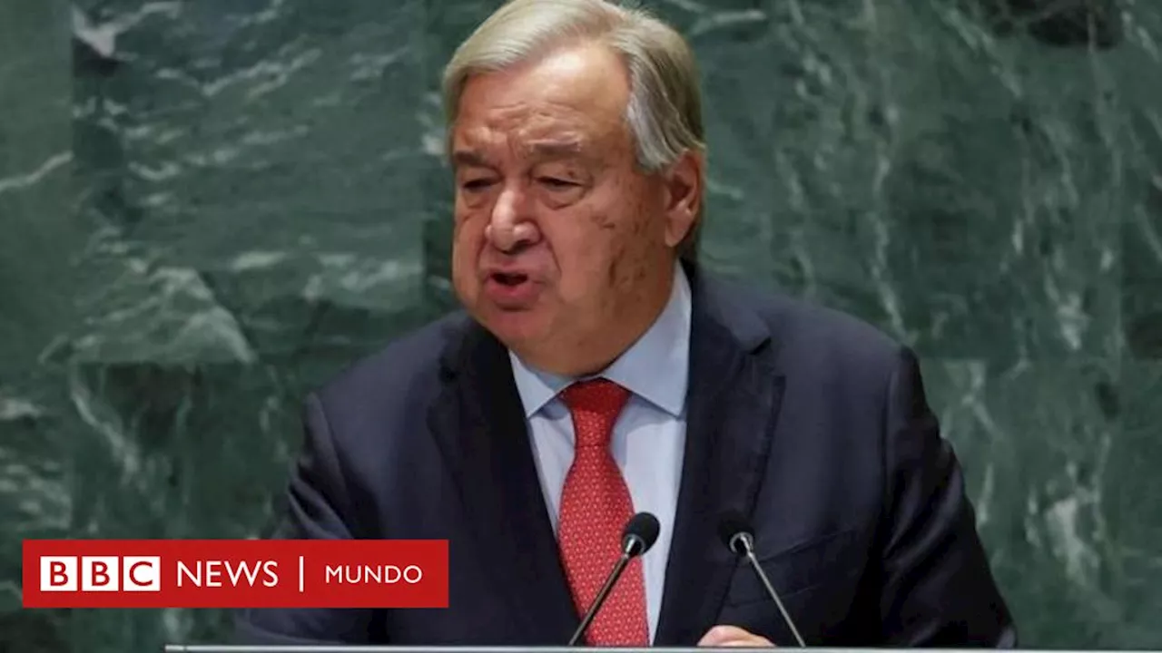 Israel declara 'persona non grata' al secretario general de la ONU, António Guterres, y le prohíbe la entrada al país