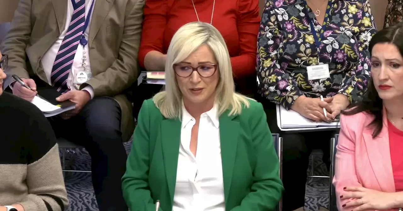 Michelle O'Neill 'very confident' she took correct actions on McMonagle case