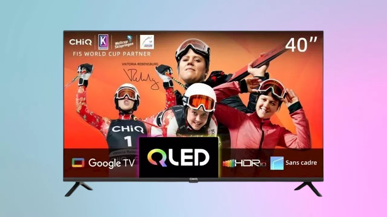 Économisez plus de 50€ sur cette TV QLED sur le site Cdiscount