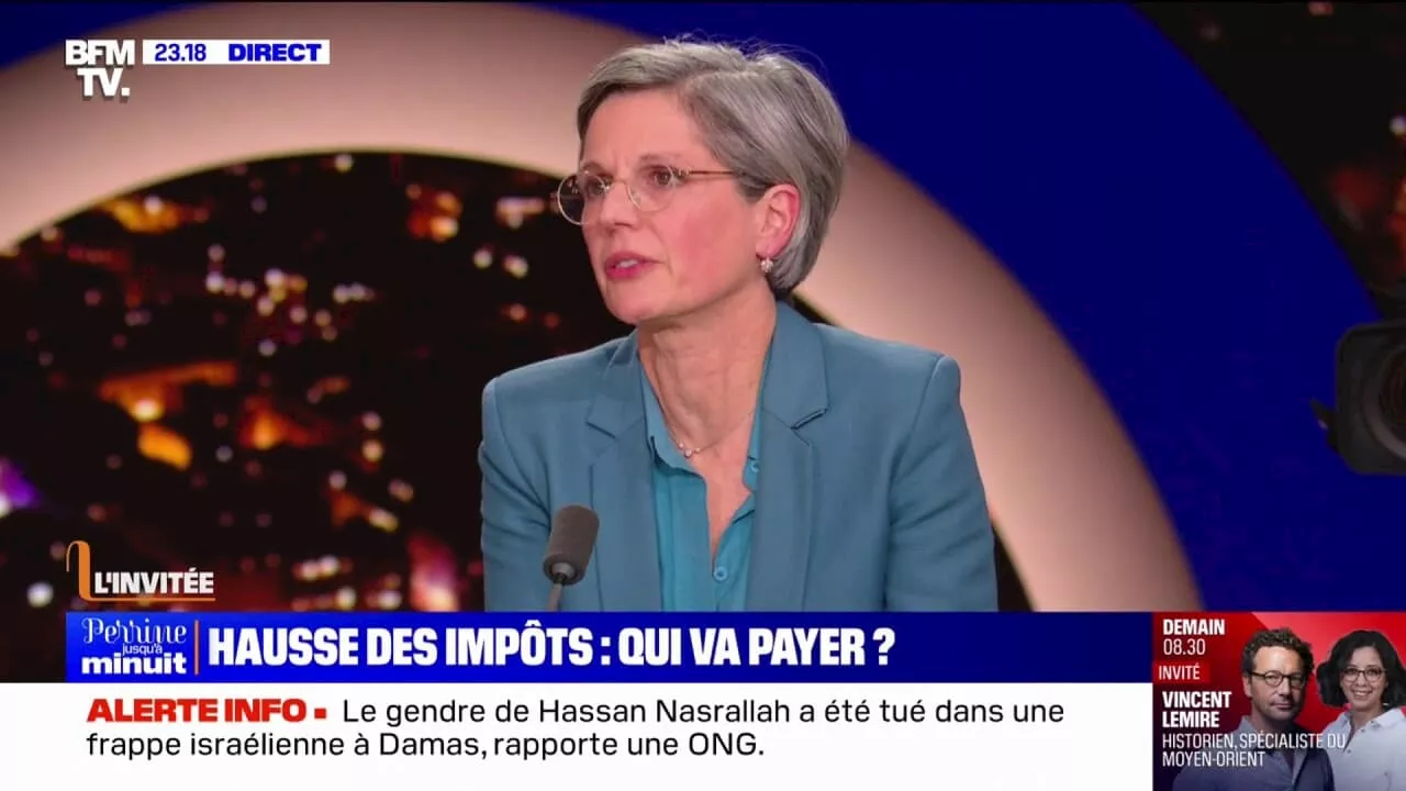 Immigration: 'Je n'ai jamais été pour la double peine', indique Sandrine Rousseau (les Écologistes)