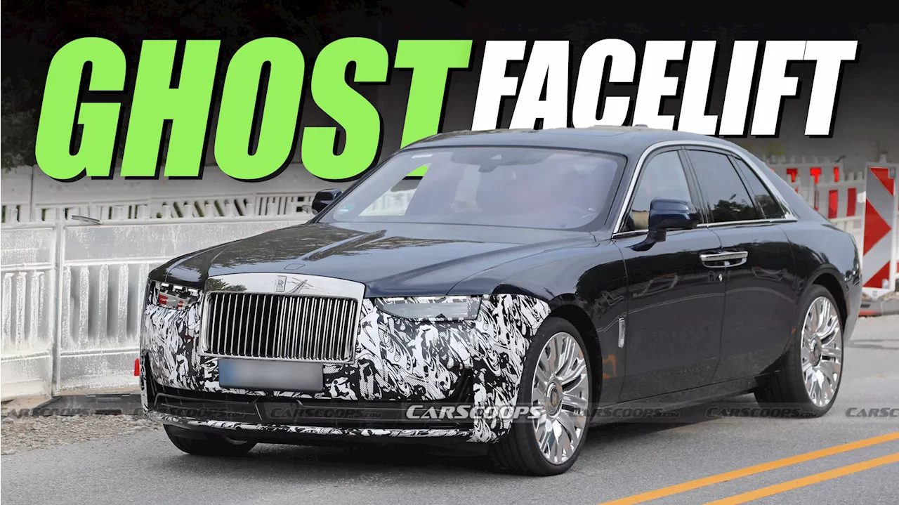 Facelifted 2026 Rolls Royce Ghost Looks Less Like A Cut-Price Phantom